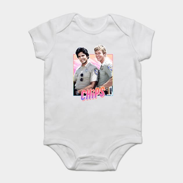 CHiPs - 80s tv Baby Bodysuit by PiedPiper